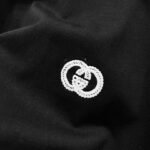 Gucci 320g crew neck short sleeve T-shirt with small double G logo embroidery - Image 6