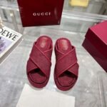 GUCCI cross-shoe platform sandals 35-44