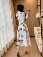 ERDEM Straight shoulder long sleeve dress - Image 3