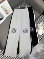 Loewe 2025 new contrast color T-shirt + wide-leg pants suit casual suit - Image 5