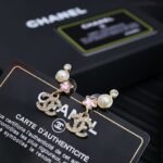 Chanel Colored Diamond and Glass Star Earrings - Image 6