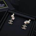 Chanel Colored Diamond and Glass Star Earrings - Image 4