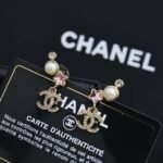 Chanel Colored Diamond and Glass Star Earrings - Image 3