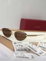 Cartier sunglasses high-end version Size: 58-16-140 - Image 6