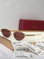 Cartier sunglasses high-end version Size: 58-16-140 - Image 5