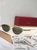 Cartier sunglasses high-end version Size: 58-16-140 - Image 4
