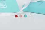Tiffany heart shaped earrings - Image 7
