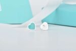 Tiffany heart shaped earrings - Image 2