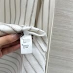 Brunello Cucinelli 2025 Spring and Summer New Arrivals Casual Wear Silk Striped Shirt Shorts Set 100% Silk Premium - Image 9