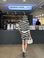 DIOR Miss Summer Striped Leisure Suit High-end Quality - Image 5