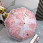 Chanel parasol new summer umbrella outdoor umbrella fully automatic - Image 10