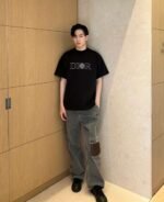 DIOR original CD x Stone Stone Island T-shirt - Image 3