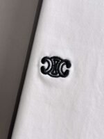 CELINE new summer spring and summer high version fabric is made of 270g high-density pure cotton material - Image 9