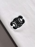 CELINE new summer spring and summer high version fabric is made of 270g high-density pure cotton material - Image 2