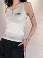 chrome hearts Sanskrit printed aged vest - Image 6