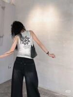 chrome hearts Sanskrit printed aged vest - Image 3