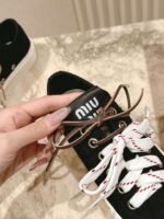 miumiu casual canvas sole thickness 3cm advanced version 35-41 - Image 8