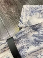 Dior 2025 summer new blue floral pattern dress - Image 8