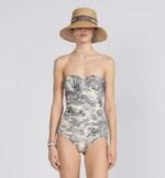 Dior Bandeau Bikini with Detachable Straps