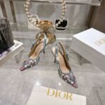 Dior 25 new woven embroidered high heels height 8.5cm - Image 8