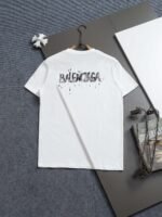 BALENCIAGA High quality cotton T-shirt 300g cotton - Image 9