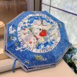 Chanel parasol new summer umbrella outdoor umbrella fully automatic - Image 2