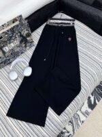 DIOR early autumn new sports casual pants elastic webbing version of high-quality fabrics - Image 9