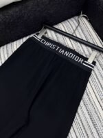 DIOR early autumn new sports casual pants elastic webbing version of high-quality fabrics - Image 7