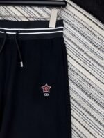 DIOR early autumn new sports casual pants elastic webbing version of high-quality fabrics - Image 3