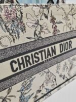 DIOR Beige Millefiori Embroidered Medium Book Tote 36 x 27.5 x 16.5cm Premium - Image 7