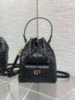 DIOR Caro Bucket Bag Series 1:1 Premium Edition 20x9x24cm - Image 4