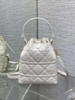 DIOR Caro Bucket Bag Series 1:1 Premium Edition 20x9x24cm - Image 7