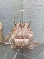 DIOR Caro Bucket Bag Series 1:1 Premium Edition 20x9x24cm - Image 2