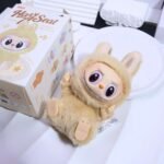 Bubble Mart labubu plush doll keychain pendant - Image 4