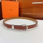 Hermès Ecuyere calfskin belt premium version width 2.4cm - Image 2