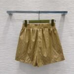 GUCCI summer new dark jacquard stand collar jacket + high waist shorts - Image 12