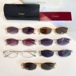 Cartier sunglasses high-end version SIZE: 52-18-140 - Image 9