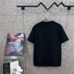 BURBERRY Hollow Warhorse LOGO logo three-dimensional glue dripping process 330g round neck short sleeve high quality T-shirt - Image 10