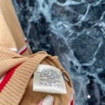 Hermès Early Autumn New Round Neck Knitted Long Sleeve Contrast Stripes Premium quality - Image 2