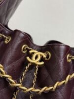 Chanel HOBO Bag Adjustable Bucket Bag Premium Edition 1:1 Quality 30*26*14cm - Image 4