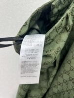 GUCCI series green jacquard suit trousers Advanced handmade high-quality trousers - Image 6