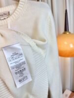 DIOR limited edition five-star floral embroidered cashmere long-sleeved top - Image 4