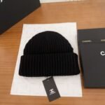 Chanel autumn and winter knitted hat - Image 10