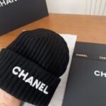 Chanel autumn and winter knitted hat - Image 8