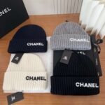 Chanel autumn and winter knitted hat - Image 2
