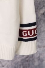 GUCCI 2025 Autumn and Winter New Rugby Knit Cardigan High-density knitted premium version - Image 7