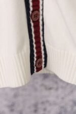 GUCCI 2025 Autumn and Winter New Rugby Knit Cardigan High-density knitted premium version - Image 5