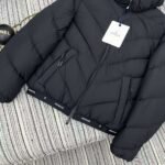 Moncler New stand-collar down jacket with classic sleeve patch detail and filled with 90% white goose down.Premium down jacket (advanced version) - Image 9