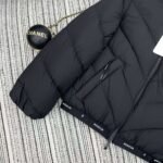 Moncler New stand-collar down jacket with classic sleeve patch detail and filled with 90% white goose down.Premium down jacket (advanced version) - Image 8