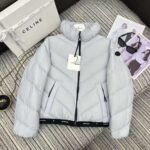 Moncler New stand-collar down jacket with classic sleeve patch detail and filled with 90% white goose down.Premium down jacket (advanced version) - Image 4